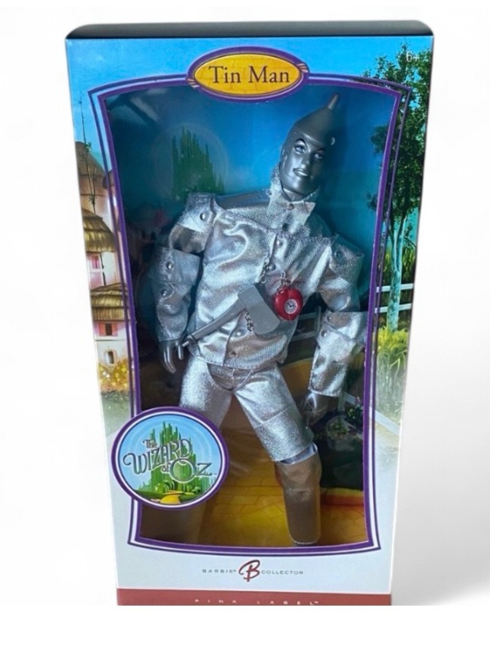 Barbie Wizard of Oz Tin Man Doll 2006 Pink Label Collector K8687 NRFB